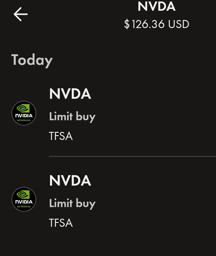 StockMoose777's tweet photo. Nibbling at the $NVDA dip this morning.

Nom nom nom https://t.co/NMQtJ4QMWn