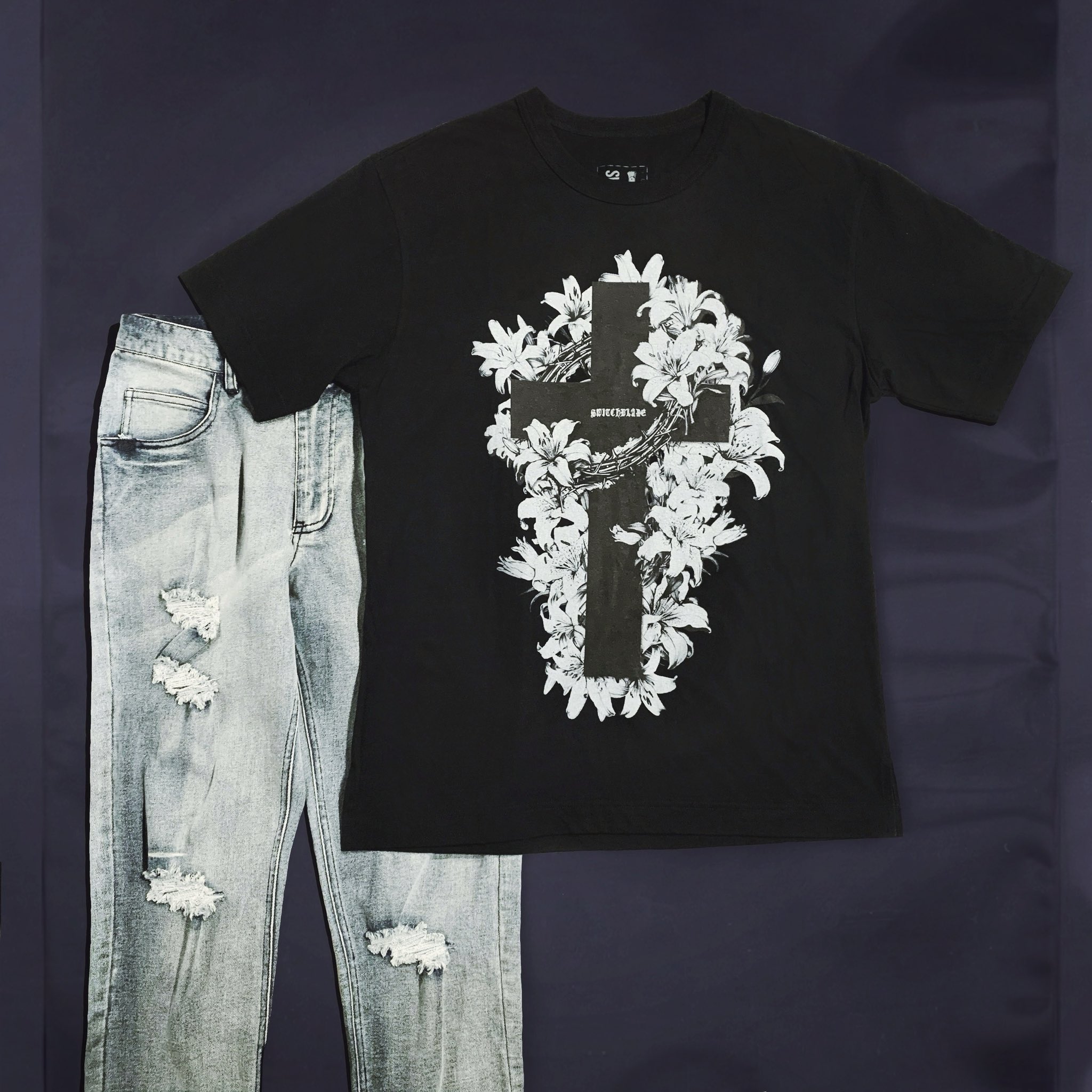 スイッチブレード ナイフTシャツ HYDE - Tシャツ/カットソー(半袖/袖