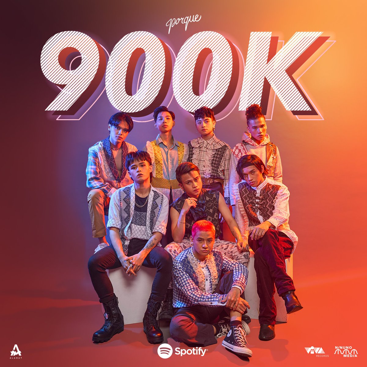 900K Spotify streams and Porque! 🤎

Road to 1M na this! Keep streaming Porque 🫶🤎
