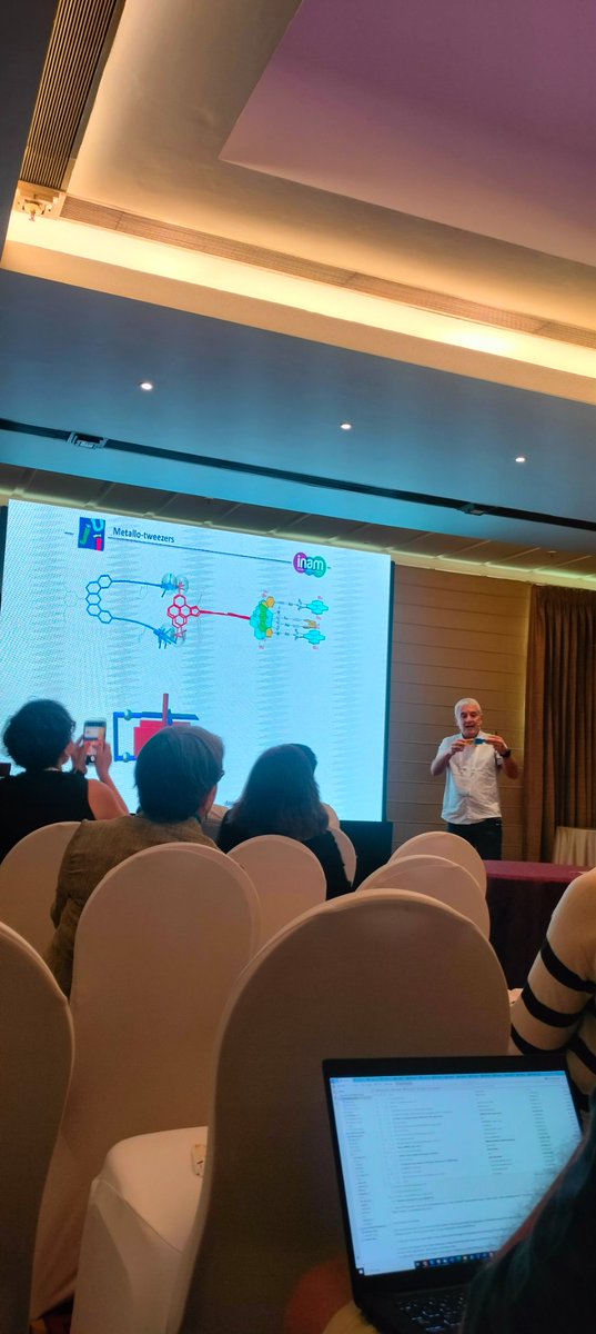 Mandeep Kaur (@mandeep01674542) on Twitter photo An amazing conference loaded with lots of interesting talks and reunions.
Magic of BIG ligands by <a href="/harder_research/">Harder-Research</a> 🔥
Spectacular Supermolecular Molecular Chemistry by @Peris_qomcat 🔥
Many more. Happily Presented my Lanthanide Chemistry of Tetraphenyl Pentalenide. <a href="/Icomc2024/">ICOMC 2024</a> An amazing conference loaded with lots of interesting talks and reunions.
Magic of BIG ligands by <a href="/harder_research/">Harder-Research</a> 🔥
Spectacular Supermolecular Molecular Chemistry by @Peris_qomcat 🔥
Many more. Happily Presented my Lanthanide Chemistry of Tetraphenyl Pentalenide. <a href="/Icomc2024/">ICOMC 2024</a>