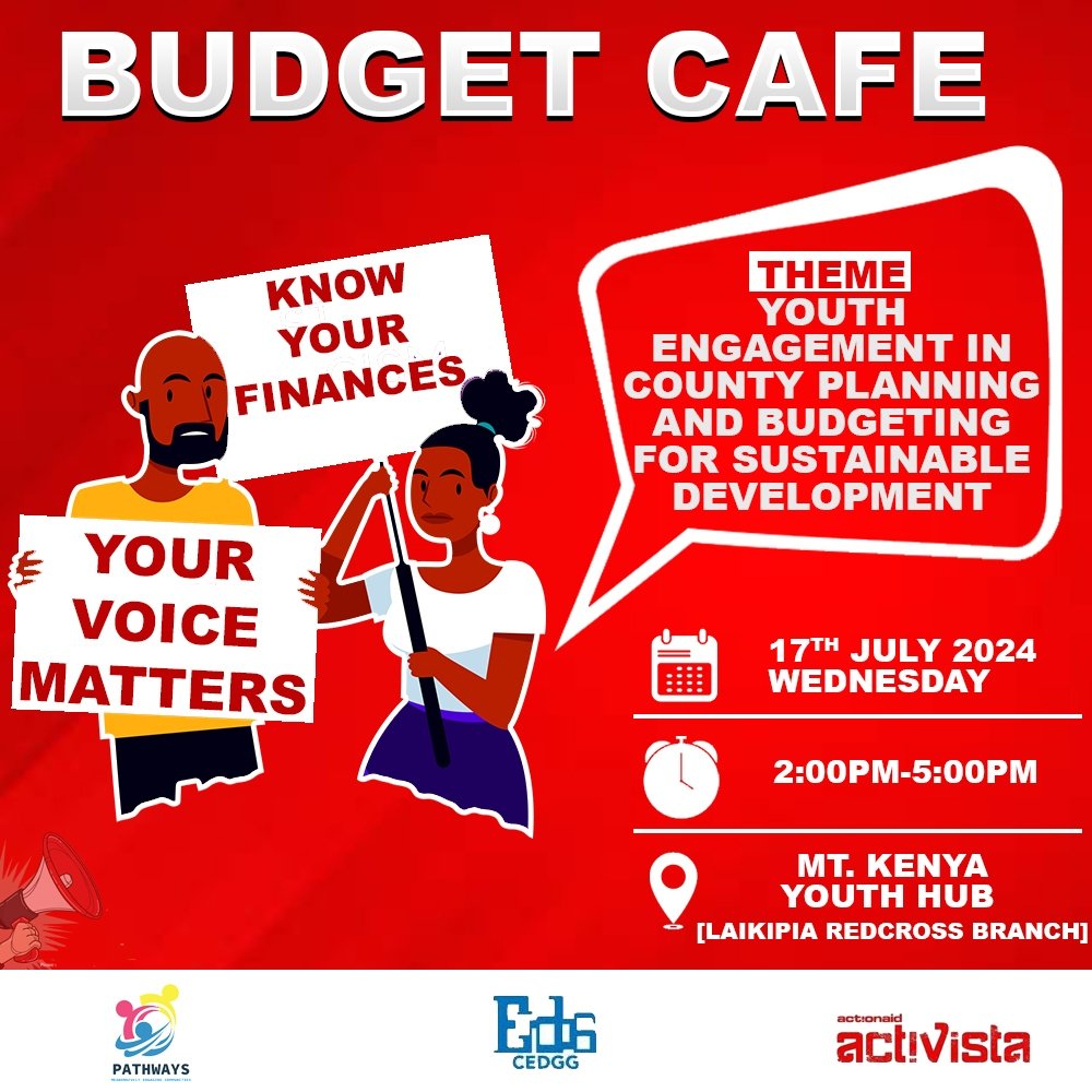PublicPathways's tweet image. #BudgetAdvocacy begins with the correct information being shared. We continue to strengthen the capacities of #Youth in @LaikipiaCountyG to #Meaningfully engage their leaders in the county planning processes.
👏🏽👏🏽 to @Activista_031 &amp;amp; @cedgg_2001 for walking this journey with us.