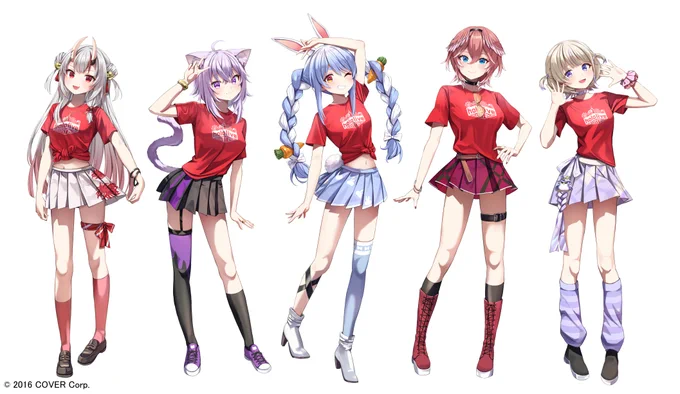 hololiveCITY'24のイラストとして制作させていただきました。もっともっと楽しんでいただけたらな、と思います!よろしくお願いいたします!#hololiveCITY24 