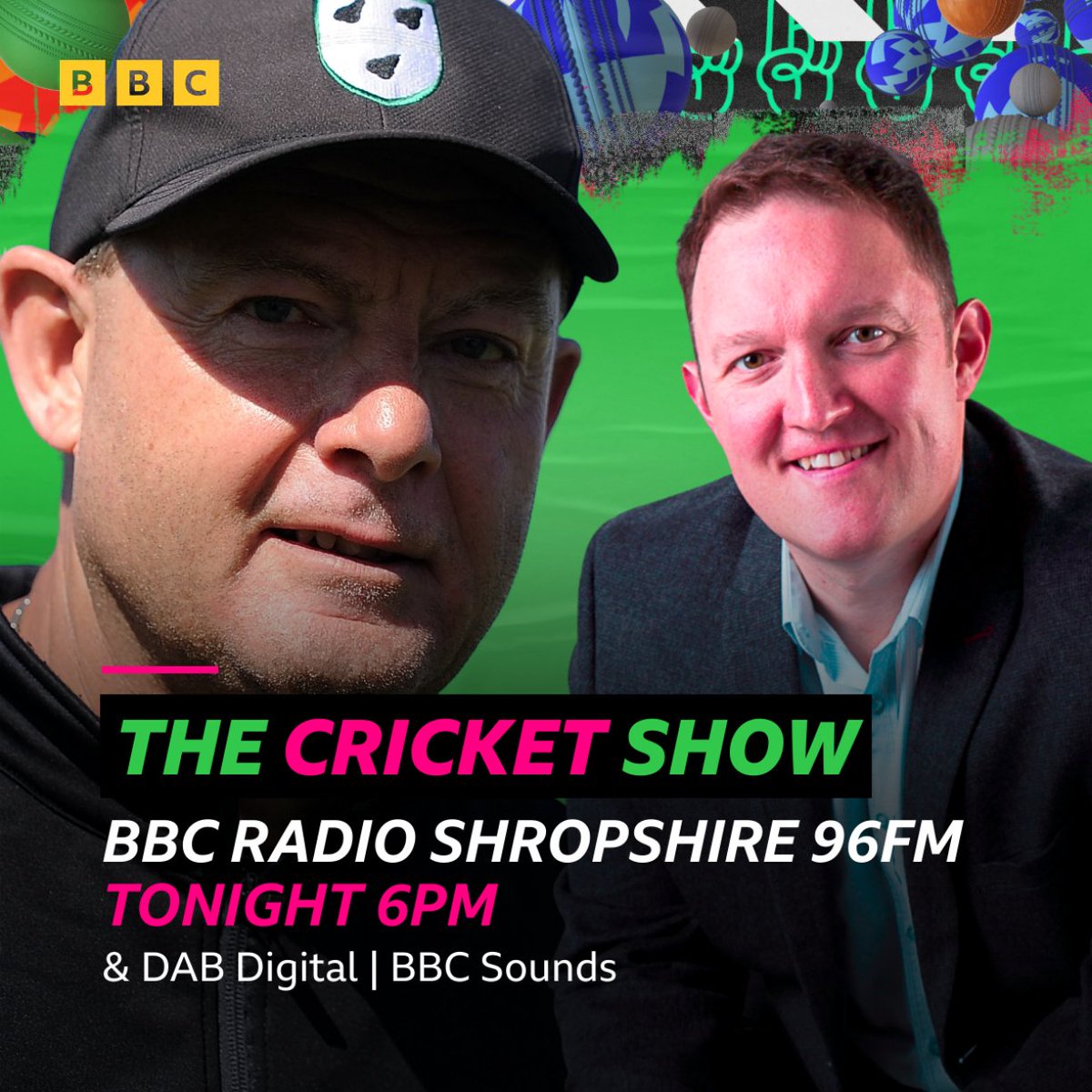 BBC Sport Shropshire (@bbcshropsport) on Twitter photo ๐ THE CRICKET SHOW TONIGHT 6PM
๐ฃ๏ธ <a href="/SharpyKev0604/">Kevin Sharp</a> looks ahead to <a href="/shropshireccc/">Shropshire CCC</a> v <a href="/YorkshireCCC/">Yorkshire CCC</a>
๐ฃ๏ธ <a href="/nonperfectdad/">Richard Shorter-Sport Conversation Architect</a> gives great advice for cricketing parents
๐ฃ๏ธ <a href="/ColumnCC/">Column Cricket Club</a> special weekend
๐ฃ๏ธ <a href="/CowCornerPod/">Cow Corner Podcast โข</a> reviews the weekend's action
๐ป <a href="/BBCShropSport/">BBC Sport Shropshire</a> 6pm
๐ฒ Sounds ๐ THE CRICKET SHOW TONIGHT 6PM
๐ฃ๏ธ <a href="/SharpyKev0604/">Kevin Sharp</a> looks ahead to <a href="/shropshireccc/">Shropshire CCC</a> v <a href="/YorkshireCCC/">Yorkshire CCC</a>
๐ฃ๏ธ <a href="/nonperfectdad/">Richard Shorter-Sport Conversation Architect</a> gives great advice for cricketing parents
๐ฃ๏ธ <a href="/ColumnCC/">Column Cricket Club</a> special weekend
๐ฃ๏ธ <a href="/CowCornerPod/">Cow Corner Podcast โข</a> reviews the weekend's action
๐ป <a href="/BBCShropSport/">BBC Sport Shropshire</a> 6pm
๐ฒ Sounds