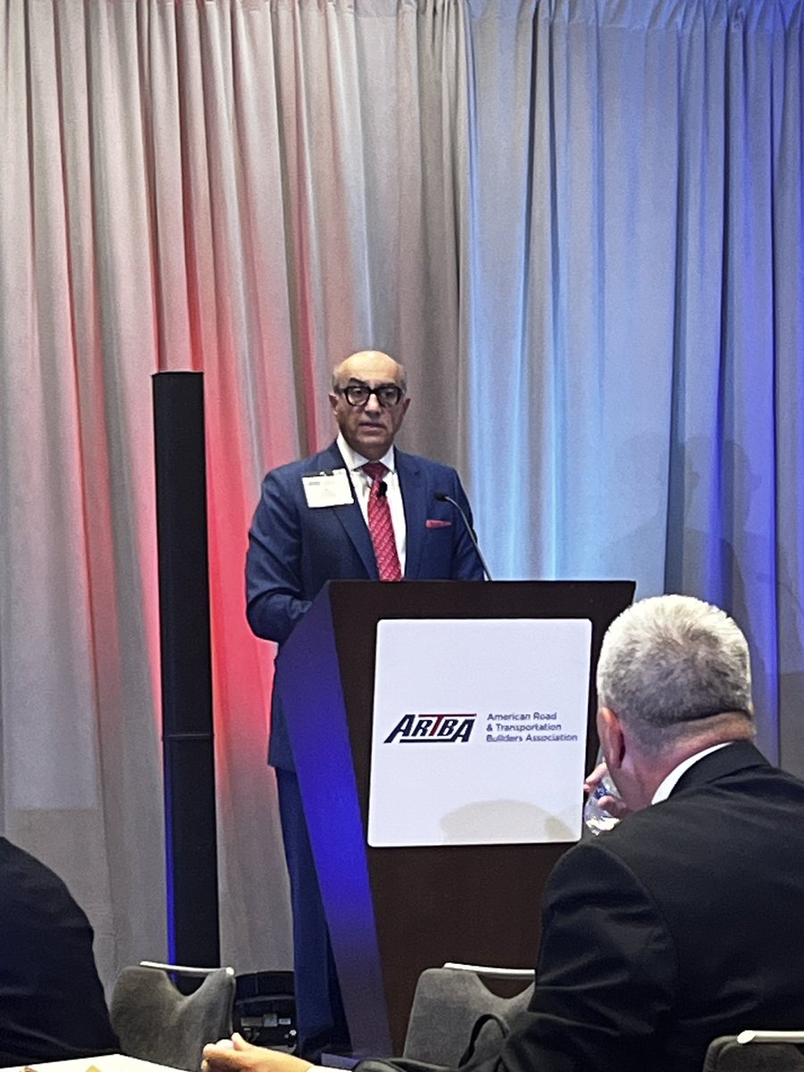 Outgoing President and AIAI Board Member  <a href="/SiamakKusha/">Sia</a> opens the 2024 <a href="/ARTBA/">ARTBA</a> P3 conference in DC.