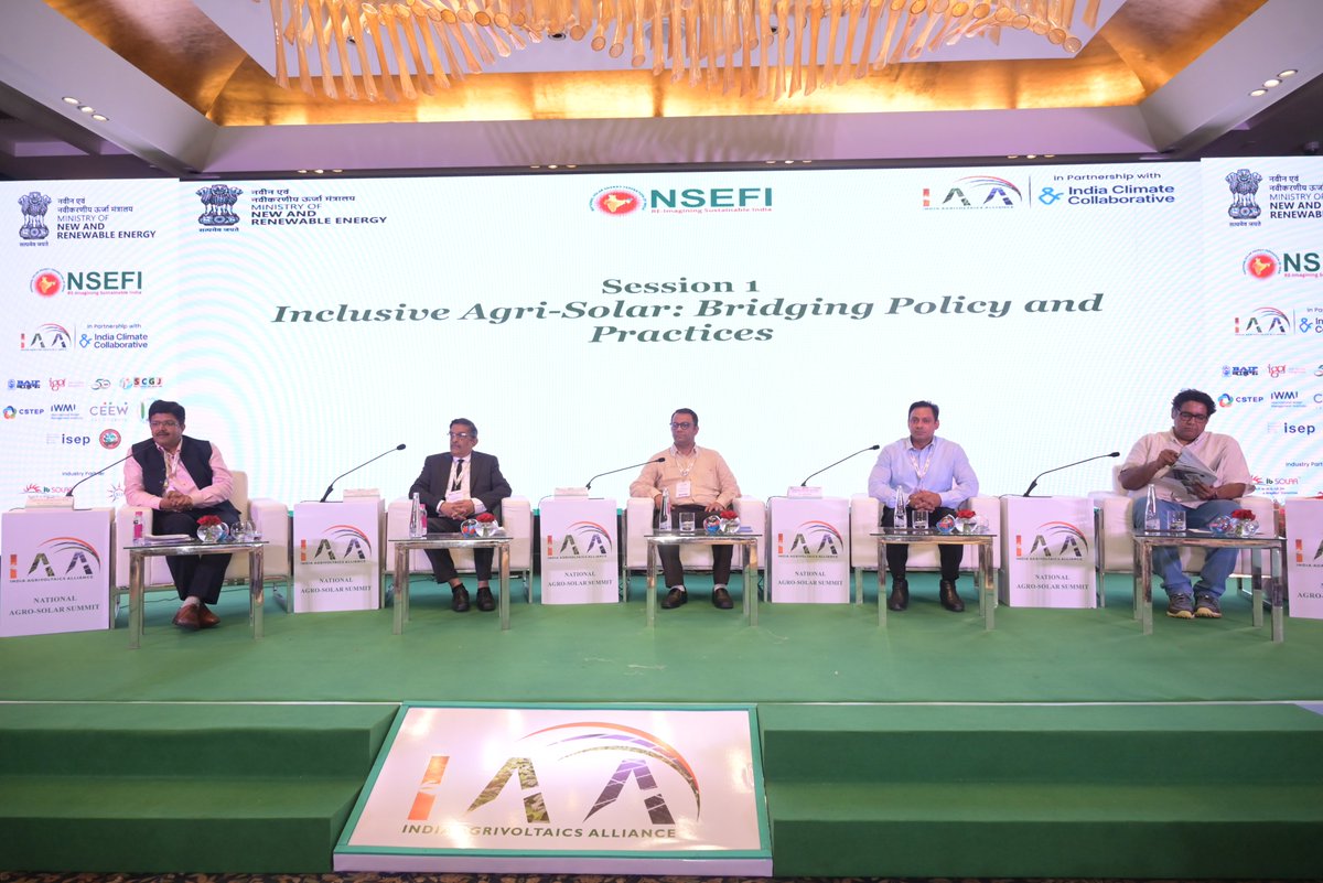 India Agrivoltaics Alliance tweet media