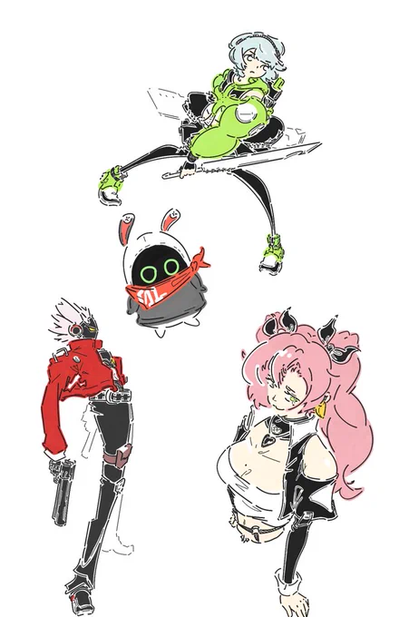せっかくなのでちょろっと描く#ゼンゼロ #zzzero 