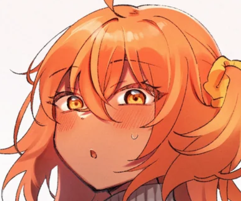 " K-KOHAI?!
That looks pretty good on you... "