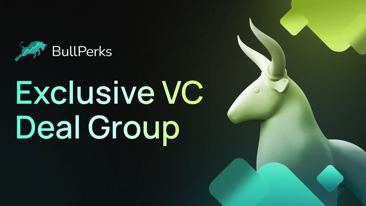📣 Exciting News from #BullPerks! 

We're thrilled to announce the launch of our exclusive new group for VC deals! This is your chance to get in on the ground floor of some of the most promising ventures out there. 🚀

If you're ready to take your investments to the next level,