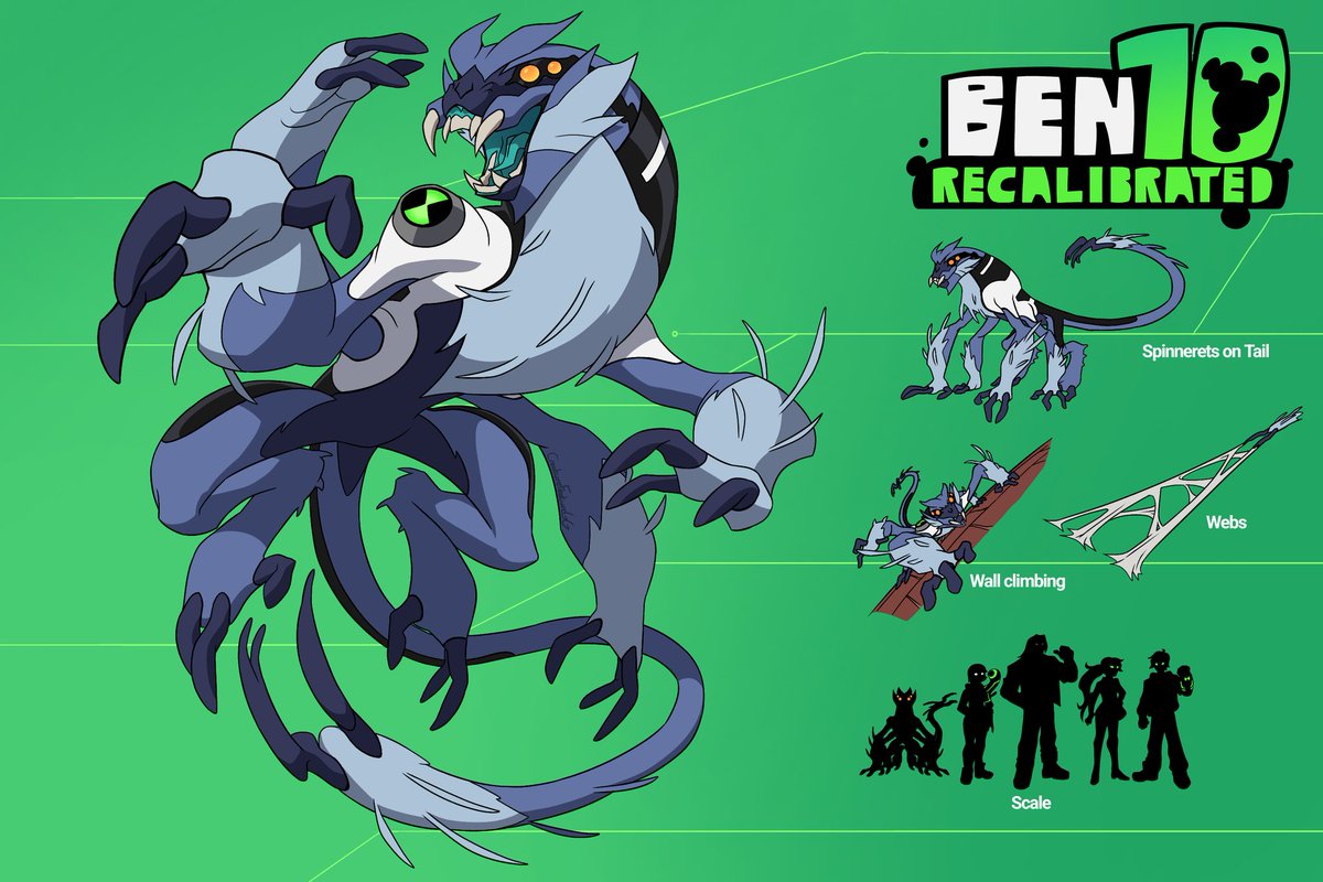 gonnageetcher's tweet photo. Spidermonkey! Another one whose name is fun to say, amped up the spider part a tad https://t.co/FyukSJeYEM