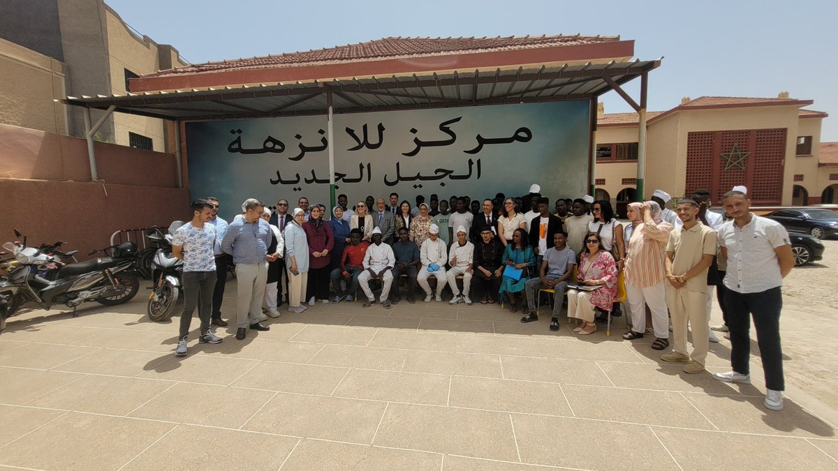 Nations Unies Maroc 🇲🇦🇺🇳 (@onumaroc) on Twitter photo Centre Lala Nezha #Oujda:Délégation <a href="/ONUMaroc/">Nations Unies Maroc 🇲🇦🇺🇳</a> suit une passionnante présentation des activités de l’Ass.Chabiba offrant une prise en charge intégrale des enfants en situation de migration,incluant l’hébergement avec les partenaires nationaux (Tribunal,AREF et Entraide Nationale) Centre Lala Nezha #Oujda:Délégation <a href="/ONUMaroc/">Nations Unies Maroc 🇲🇦🇺🇳</a> suit une passionnante présentation des activités de l’Ass.Chabiba offrant une prise en charge intégrale des enfants en situation de migration,incluant l’hébergement avec les partenaires nationaux (Tribunal,AREF et Entraide Nationale)