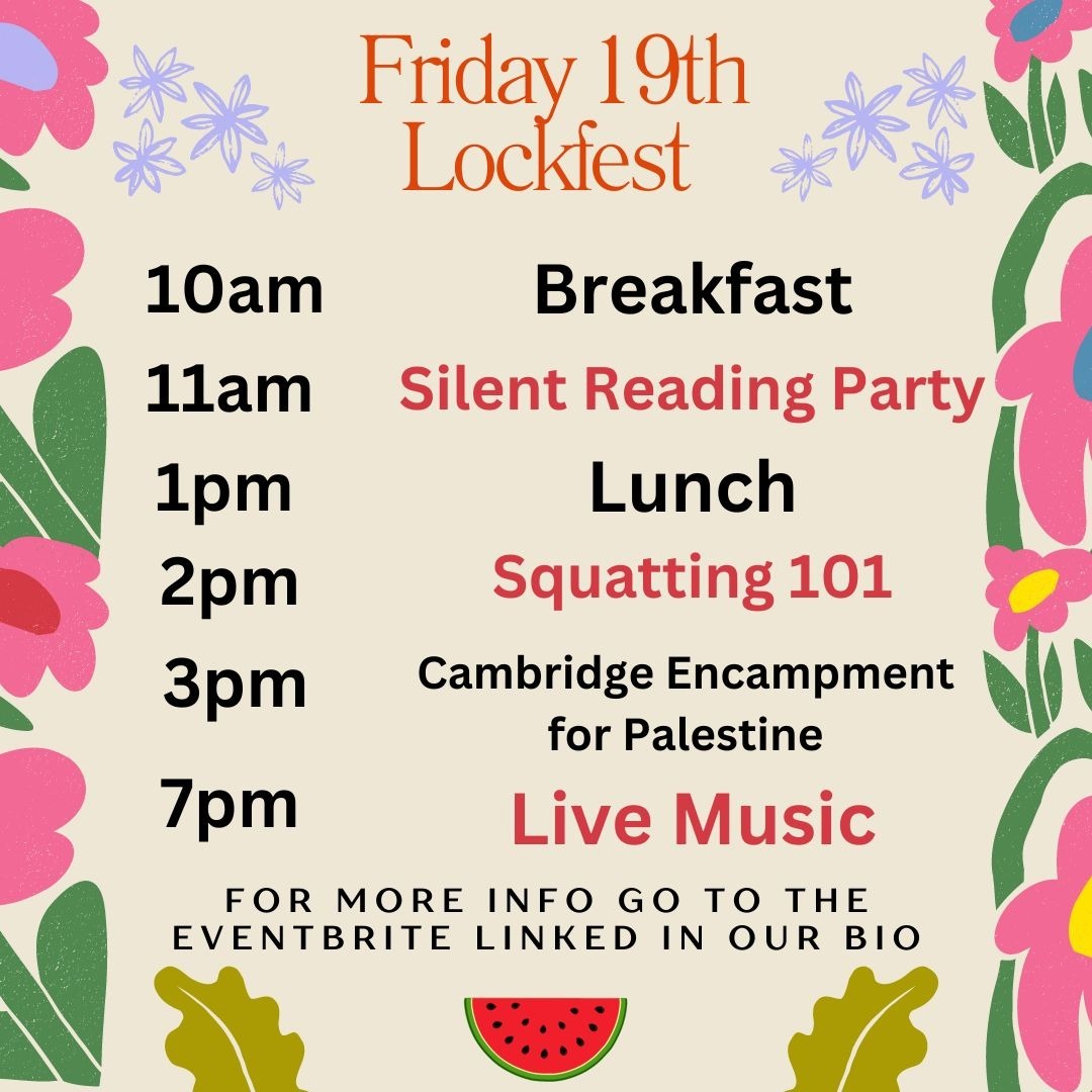 lockon_the's tweet photo. Here is the daily schedule for #Lockfest  in #cambridge at #thelockon https://t.co/5mg0iTIE0H