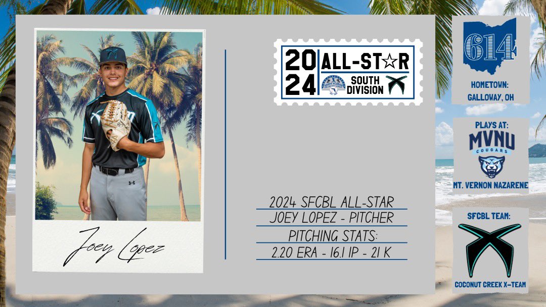 South Florida Collegiate Baseball League tweet media