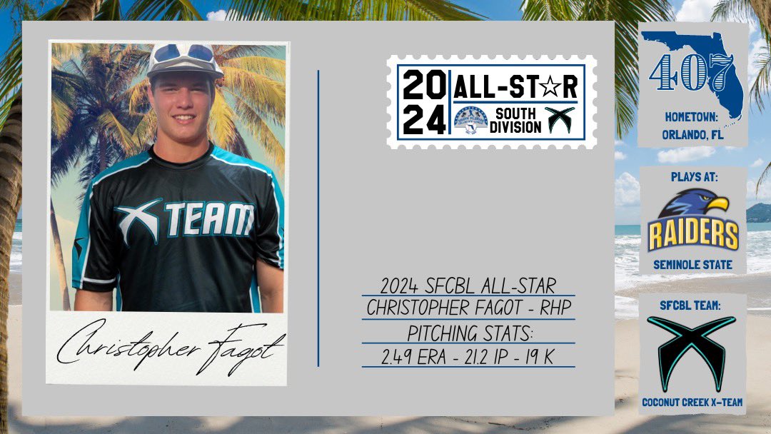 South Florida Collegiate Baseball League tweet media