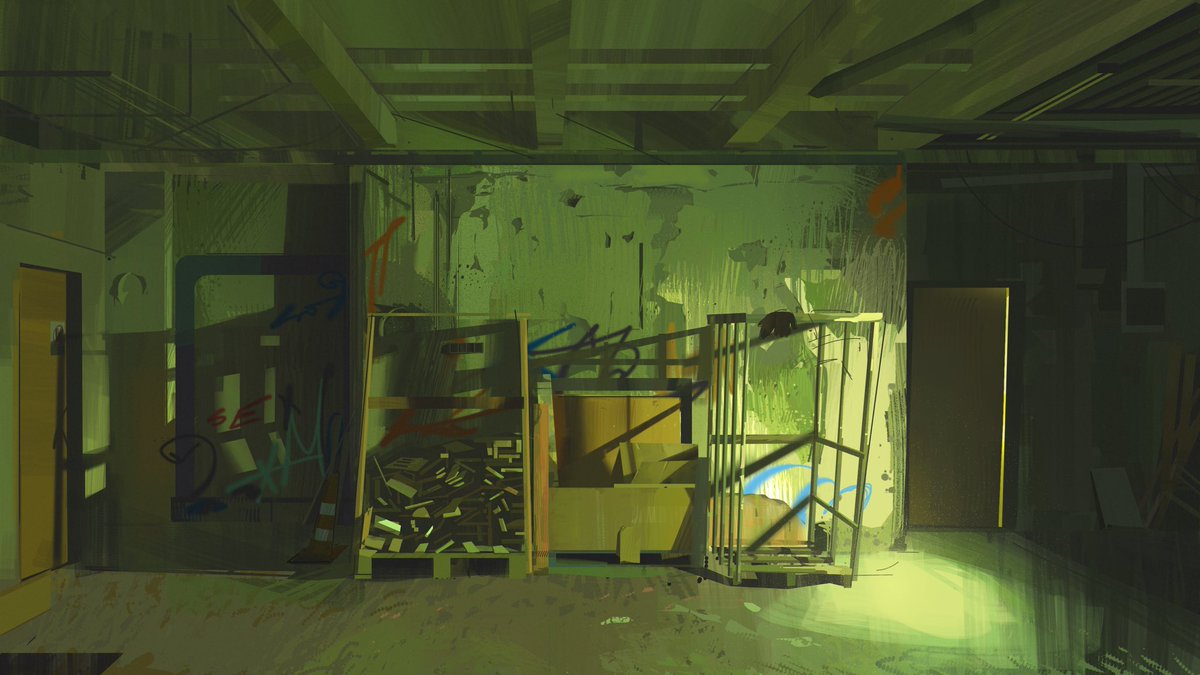 SalahMmoustafa's tweet photo. I’m back from the dead with a new painting https://t.co/wQOHcMjL1y