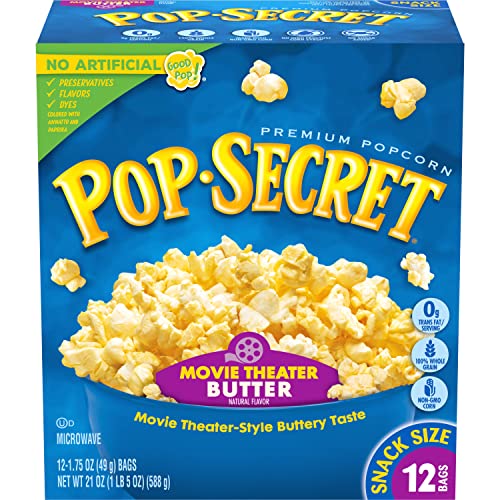 Grilled_Chizu's tweet photo. I just received Pop Secret Microwave Popcorn, Movie Theater Butter Flavor, 1.75 Oz Snack Bags, (Pack of 12) - Butter - 1.75 Ounce (Pack of 12) from mikegraves92 via Throne. Thank you! https://t.co/Ut7210h5EQ #Wishlist #Throne https://t.co/GhEFfOwFrO