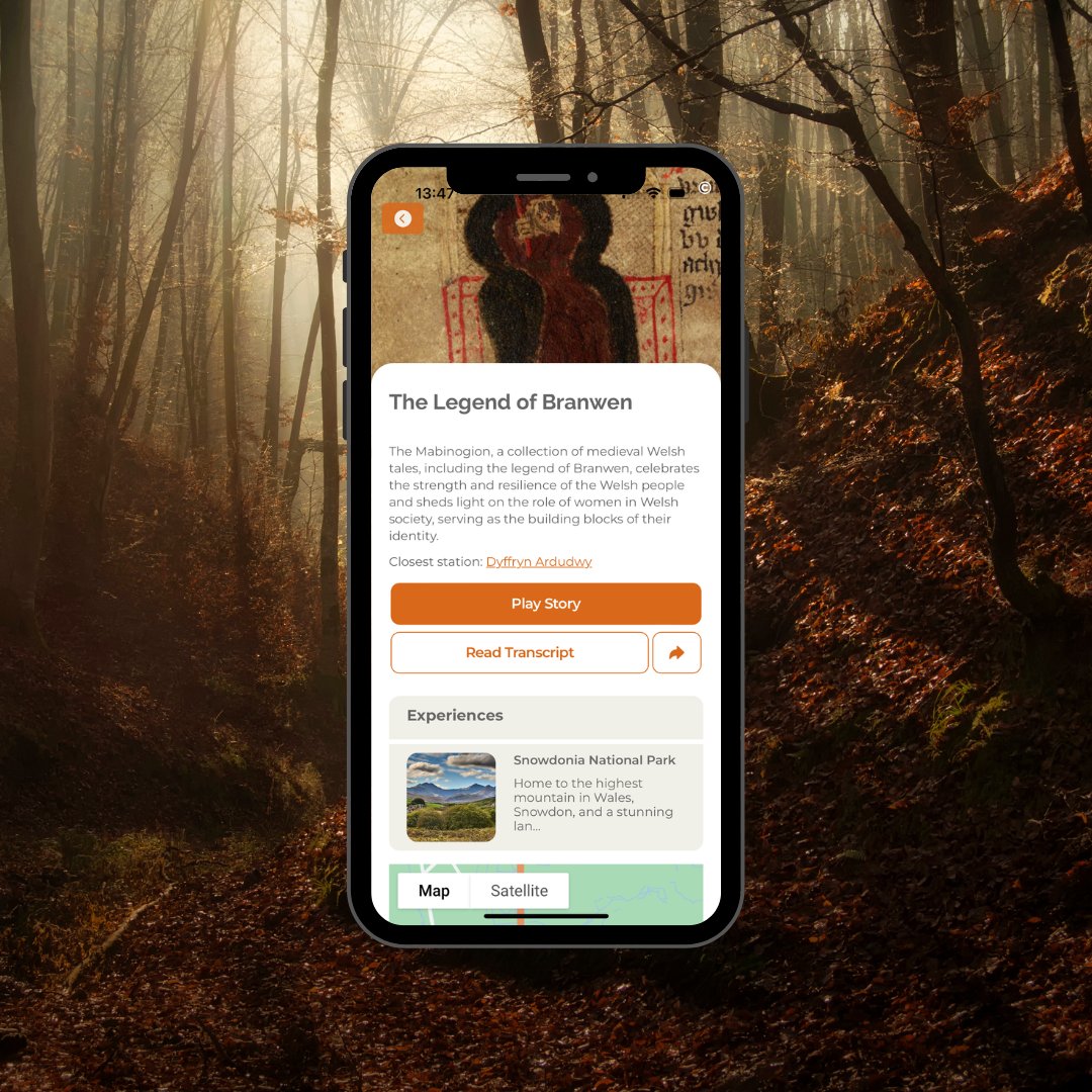 CambrianLine's tweet image. #CambrianLine @Window_Seater #AudioGuide ✨ The #LegendOfBranwen

🎧 #TourGuide, Sian Roberts, tells the story of Branwen &amp;amp; discusses the significance of The #Mabinogion in delivering timeless messages, advocating for peace &amp;amp; the avoidance of conflicts. 📲 bit.ly/4euRzHC