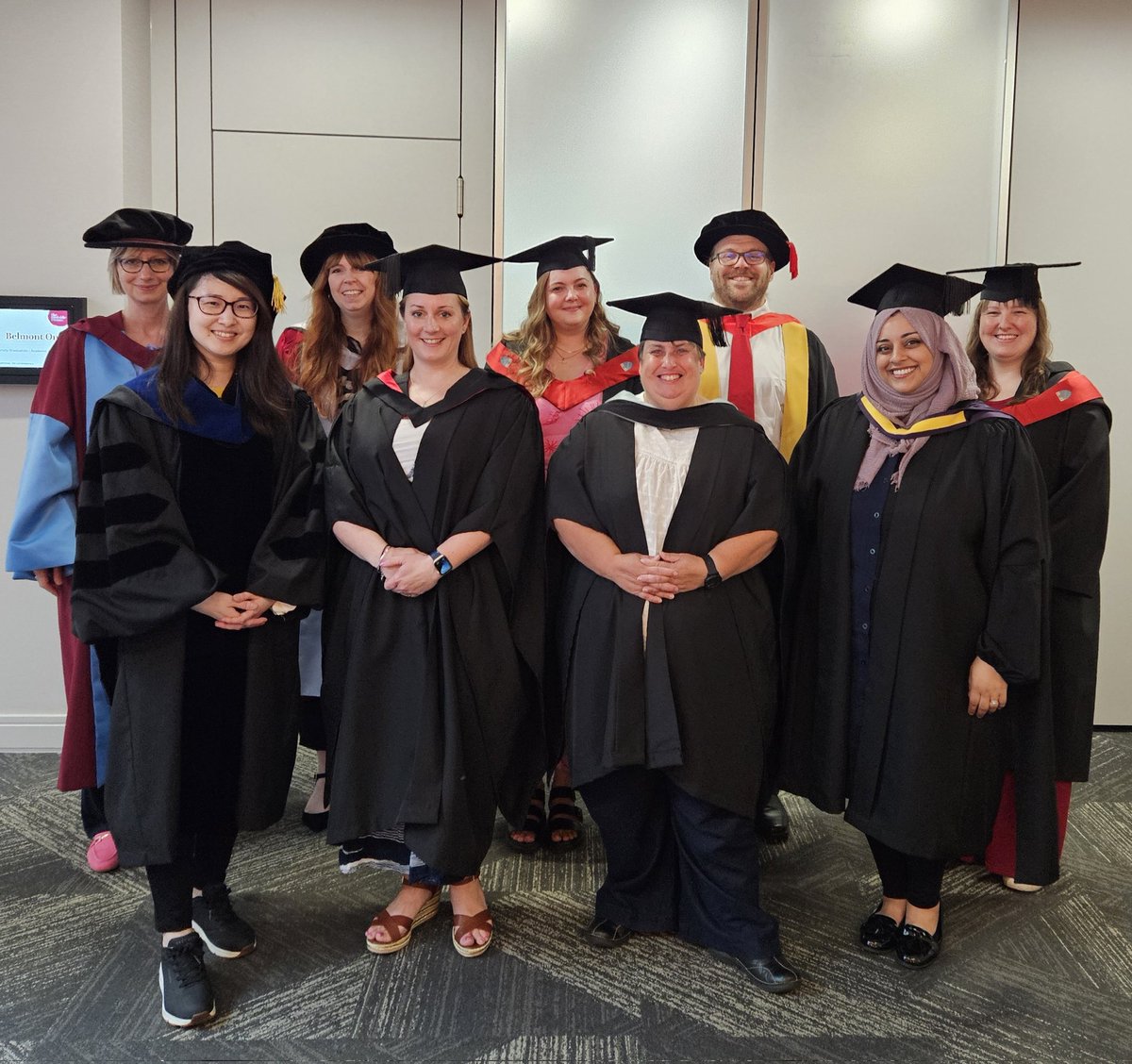 AstonAudiology (@astonaudiology) on Twitter photo #TeamAudiology are ready for stufent graduation today! Excited to celebrate with our FD, BSc, MSc (STP & Neurophysiology) and Hearing Therapy graduates! <a href="/AstonUniversity/">Aston University</a> <a href="/AstonHLS/">Health and Life Sciences at Aston University</a>
<a href="/claire_wilkes79/">Claire Wilkes</a> <a href="/SairaHussain90/">SairaH</a> <a href="/GeorgieBOC/">Dr Georgie Burns-O'Connell</a> <a href="/HallAmandJ/">Amanda Hall</a> #TeamAudiology are ready for stufent graduation today! Excited to celebrate with our FD, BSc, MSc (STP & Neurophysiology) and Hearing Therapy graduates! <a href="/AstonUniversity/">Aston University</a> <a href="/AstonHLS/">Health and Life Sciences at Aston University</a>
<a href="/claire_wilkes79/">Claire Wilkes</a> <a href="/SairaHussain90/">SairaH</a> <a href="/GeorgieBOC/">Dr Georgie Burns-O'Connell</a> <a href="/HallAmandJ/">Amanda Hall</a>
