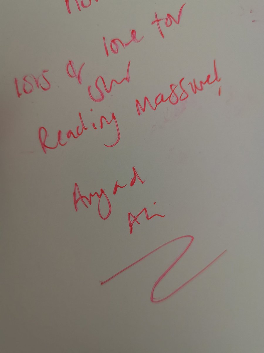 Signed copy but sadly not a first edition 😁 <a href="/TeachLeadAAli/">Amjad Ali</a>