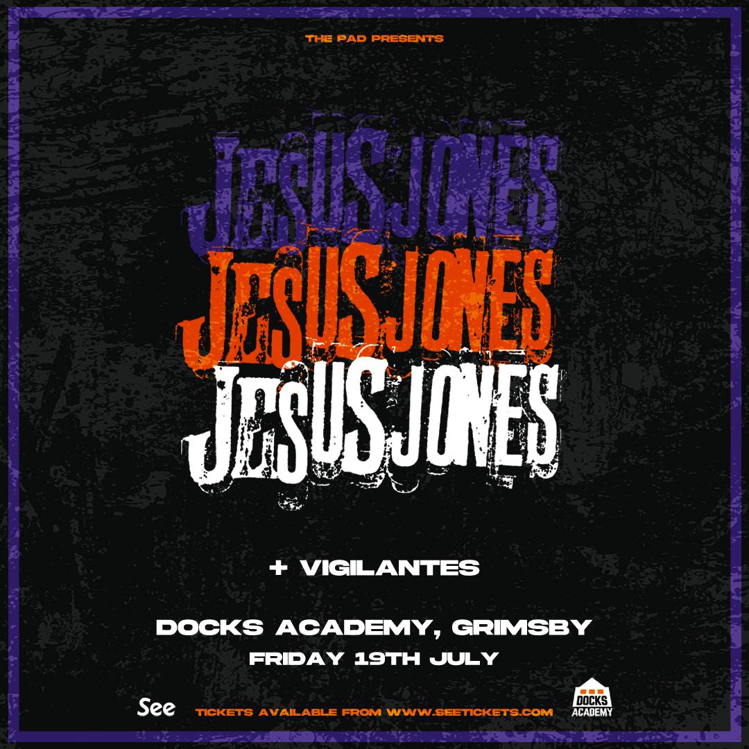 Docks Academy (@docksacademy) on Twitter photo π£Pleased to announce that <a href="/jesusjonesband/">Jesus Jones</a> will be joined by Lincolnshire band <a href="/Vigilantesmusic/">Vigilantes</a> this Friday!
π«Tickets are available, book now - bit.ly/4bce0P8 π£Pleased to announce that <a href="/jesusjonesband/">Jesus Jones</a> will be joined by Lincolnshire band <a href="/Vigilantesmusic/">Vigilantes</a> this Friday!
π«Tickets are available, book now - bit.ly/4bce0P8