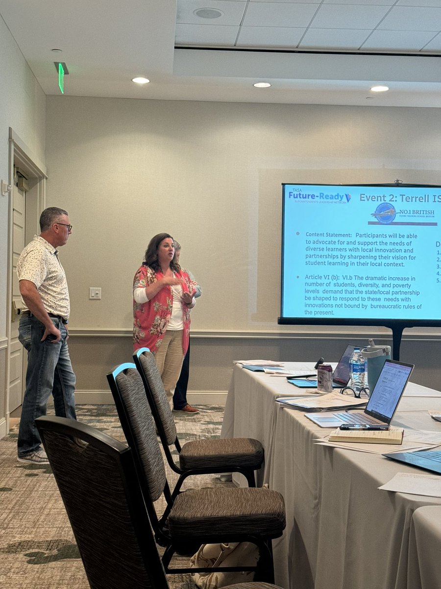 BasharaDana's tweet photo. Our #TASAnet Future Ready Supt Leadership Network Design Team worked to design three amazing events focused on organizational transformation for our members this year-Can’t wait to learn from this incredible group of leaders! https://t.co/THfabvJKK8