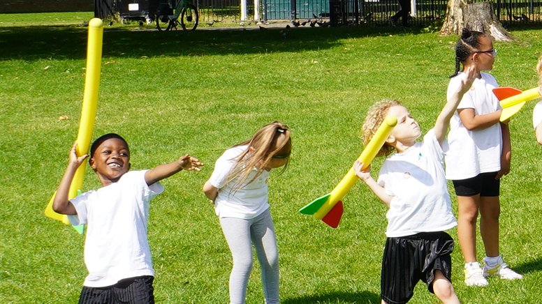 AlbionPrimary's tweet photo. KS1 Sports Day in Southwark Park was the best ever! Children showed courage, sportsmanship and just had a great morning! #APSResilience #sportsday #APSAmbition https://t.co/yeHXXq6436