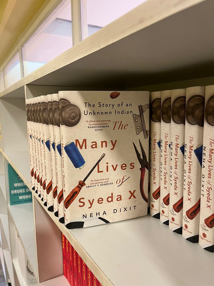 nehadixit123's tweet image. First copies! First Book!
Who would have thunk?!
'The Many Lives of Syeda X: The Story of an Unknown Indian'
Published by @juggernautbooks.
Will be available July 31 onwards.