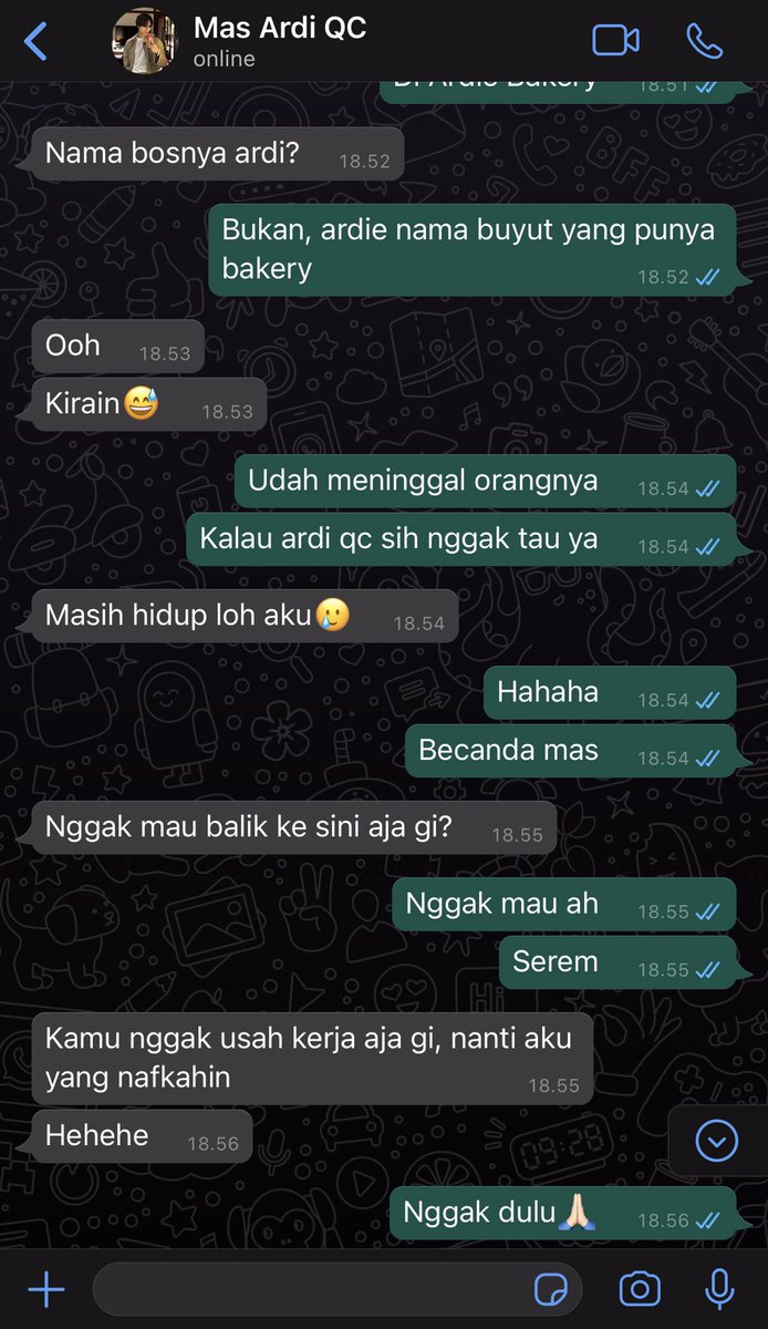 annanaaaa_NM's tweet photo. Nomin one tweet AU

What if Auggie akhirnya ngelamar kerja di tempat lain. Dan setelah sekian purnama berlalu… akhirnya dia ngontak Mas Ardi lagi karena minta surat paklaring. Tapi….. https://t.co/N9uN0dsrkq