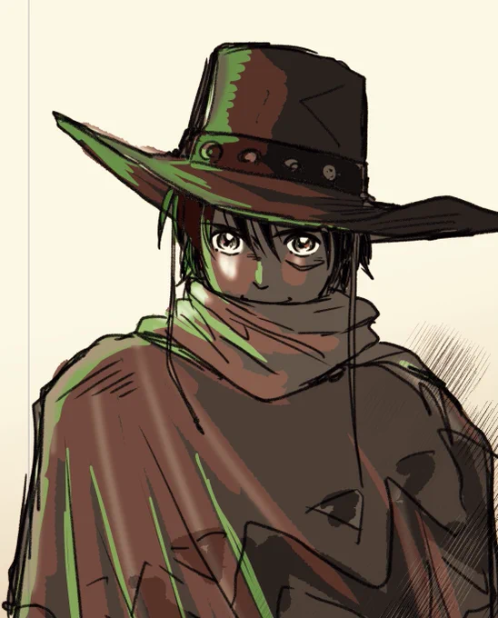 また一コマに苦戦中。。 何度も描いては消してと4度。目がしょぼしょぼするんで、今夜は一コマも描けずに寝ます やはり目が疲れる。。。  過去絵