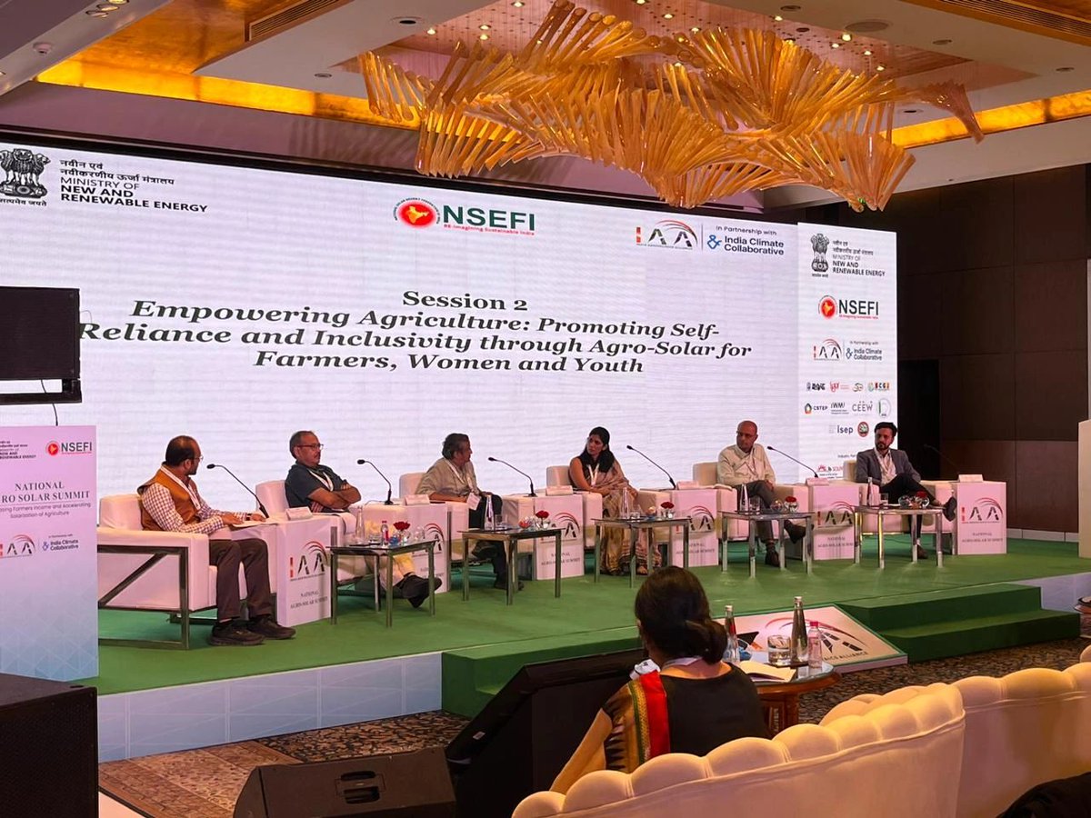 India Agrivoltaics Alliance tweet media