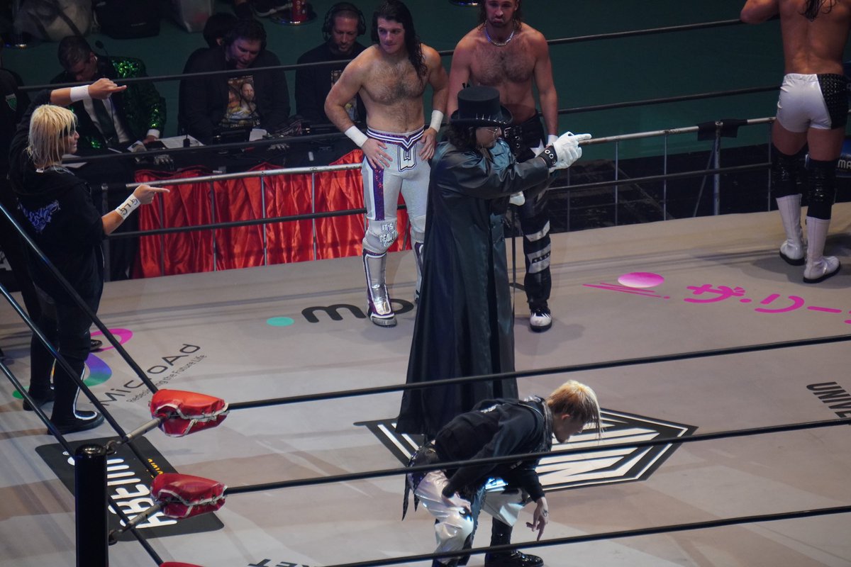 takatakamejia's tweet photo. 前向きな解散であれば本来この試合順で最後を味わいながら見れただろうがジャックの不穏な雰囲気もありなかなか目の離せない試合だったかな

試合終わりの件は度外視にして考えてるけどこの試合を見て改めてジャック組の3人はこれからもNOAHに上がってほしい

#GLGfinal
#noah_ghc https://t.co/eDq0YWbke0