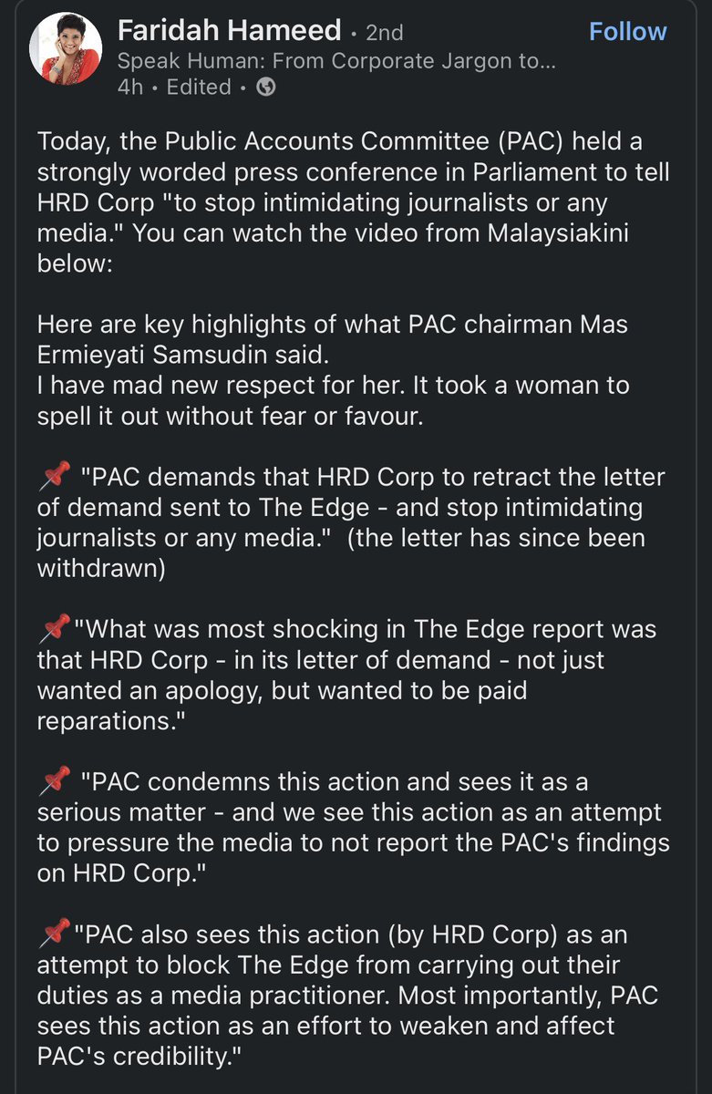 lim_weijiet's tweet photo. What an embarrassment by HRD Corp. 

Using taxpayer money (our money!) to pay lawyers to intimidate journalists &amp; suppress news damaging to itself. 

The Government should just shut it down at this rate. https://t.co/vTMcZy7AhE
