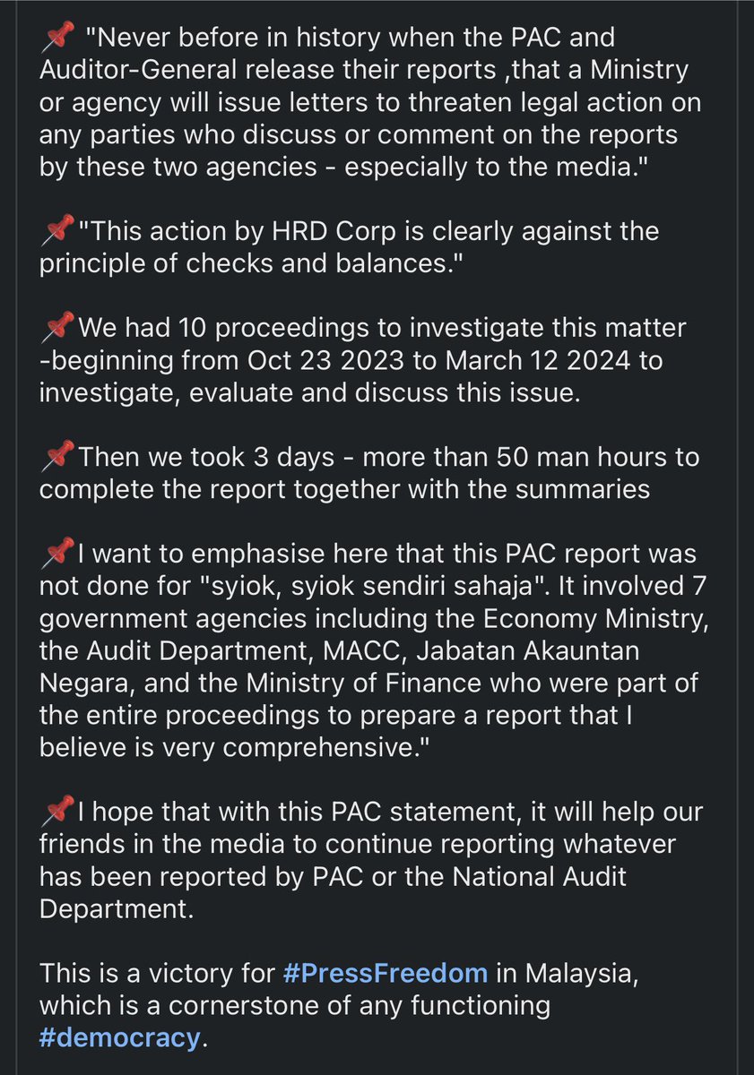 lim_weijiet's tweet photo. What an embarrassment by HRD Corp. 

Using taxpayer money (our money!) to pay lawyers to intimidate journalists &amp; suppress news damaging to itself. 

The Government should just shut it down at this rate. https://t.co/vTMcZy7AhE