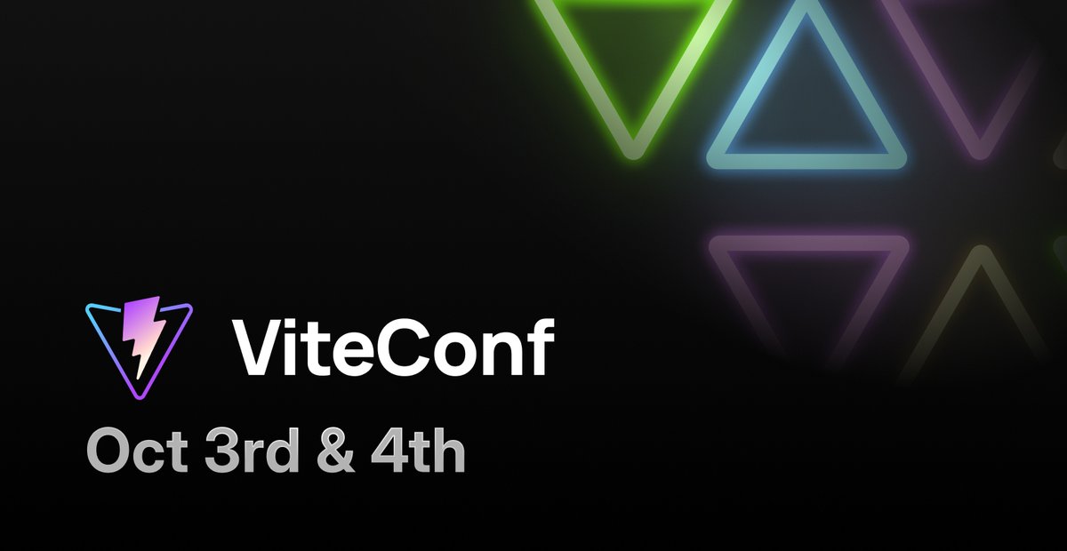 We're excited to announce our Community Partnership with <a href="/ViteConf/">ViteConf</a> 2024!⚡

Claim your free personalized ticket:
okt.to/IEJU6K 🎫

🗓️3-4 Oct
✌🏻24-hour Stream

Join the largest web dev conference featuring experts from Astro, Nuxt, and other frameworks. Don't miss out!