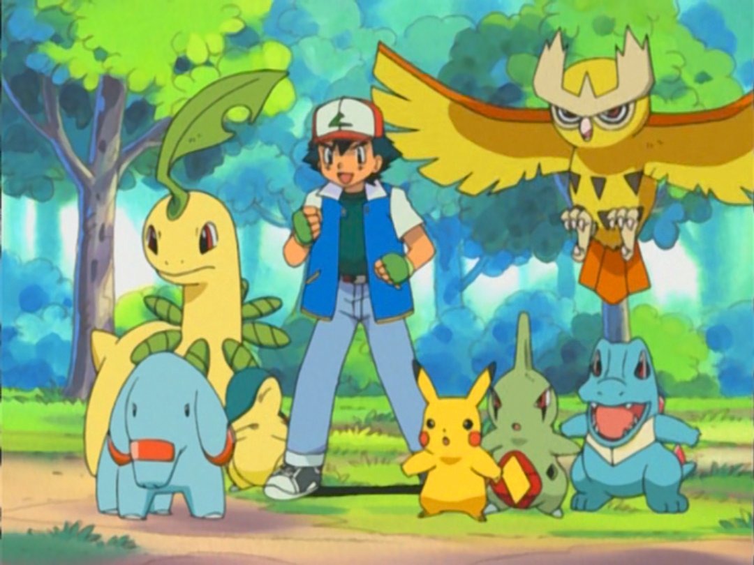 Equipe De Ashs Johto
