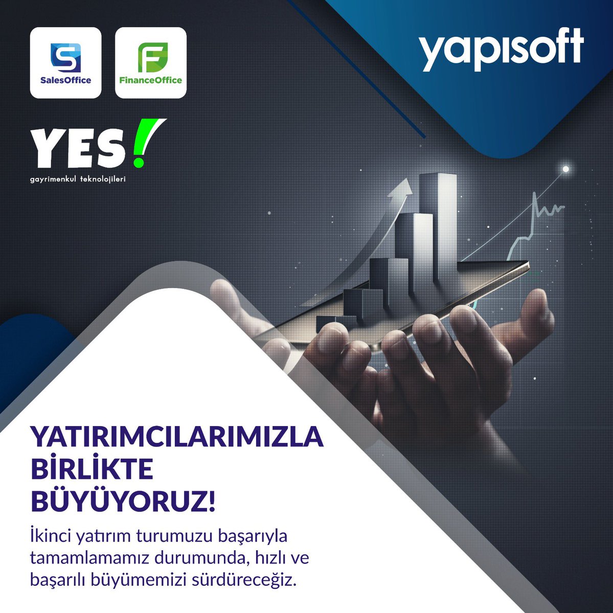 yapisoft's tweet photo. @fonbulucu platformu, projelerimizin başarısında topluluğumuzun önemli bir rol oynamasına olanak tanırken, aynı zamanda erken benimseme ve geri bildirim alma şansını da beraberinde getirdi.
Yatırımcımız olmak için: https://t.co/krzZWYdxS4 https://t.co/ub7OTojRn2