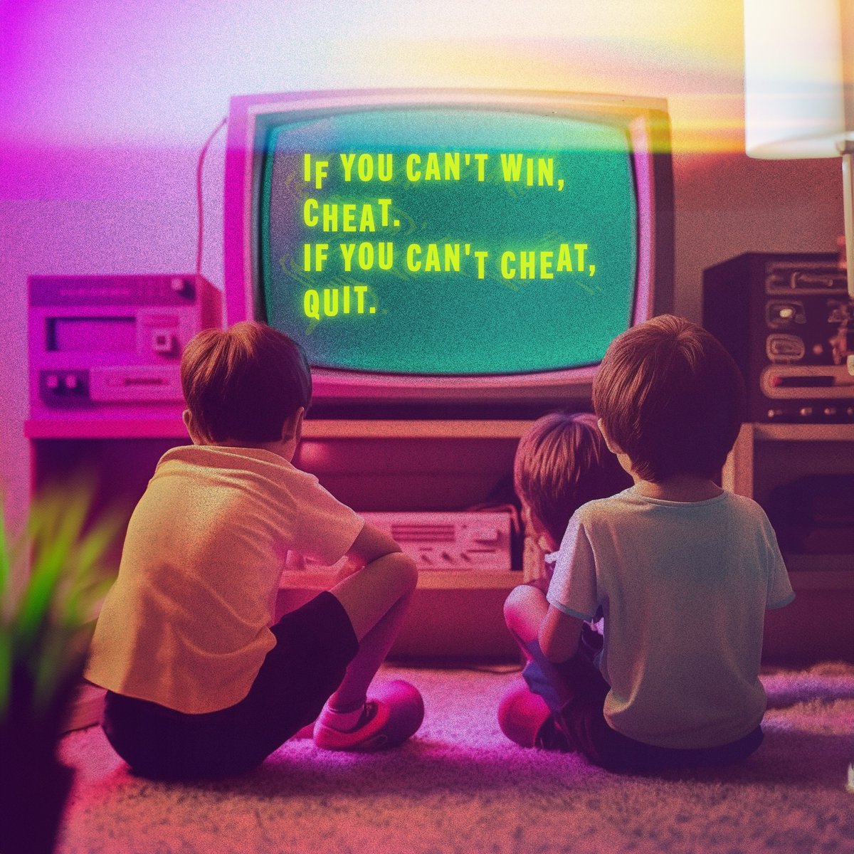 TomRobots's tweet image. Don’t play foolish games that you have no shot in winning.