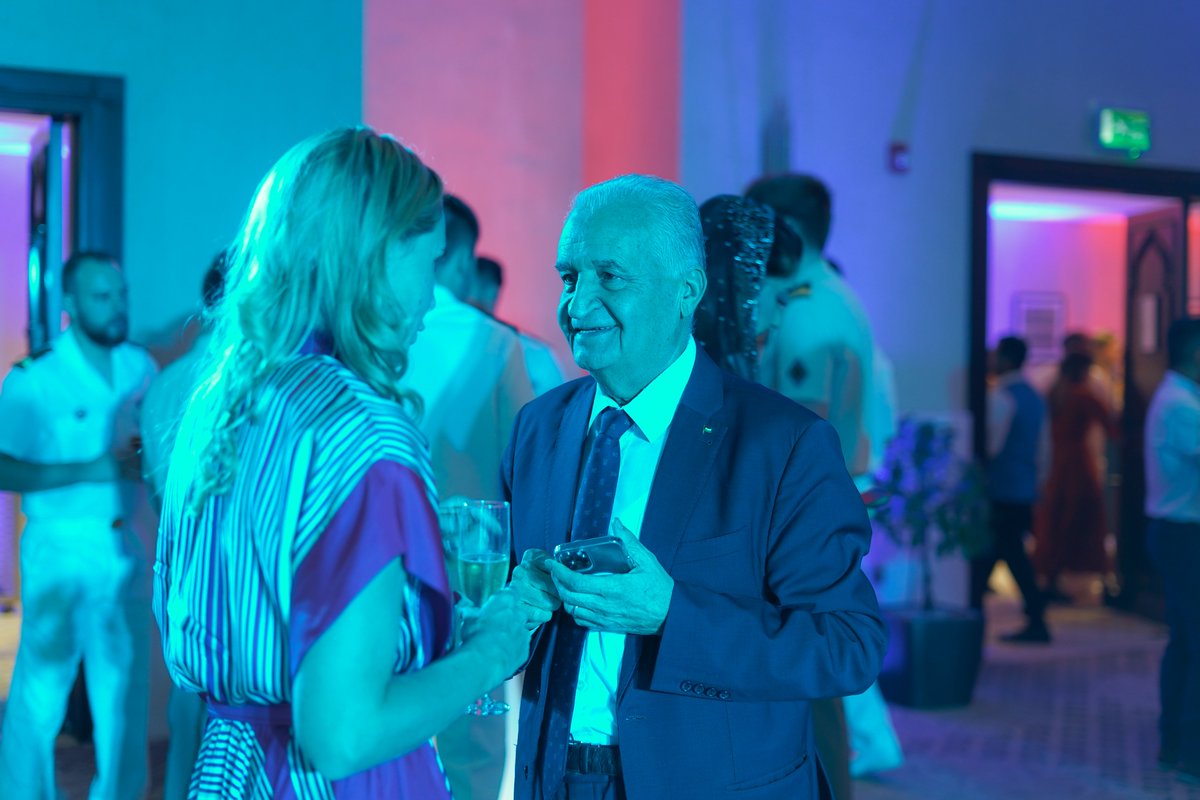 FranceinOman's tweet photo. 3⃣ We were proud to welcome over 400 guests for a joyful celebration, displaying the best of French gastronomy and bringing together people from all nationalities and cultures. https://t.co/jOS1gdtrWW