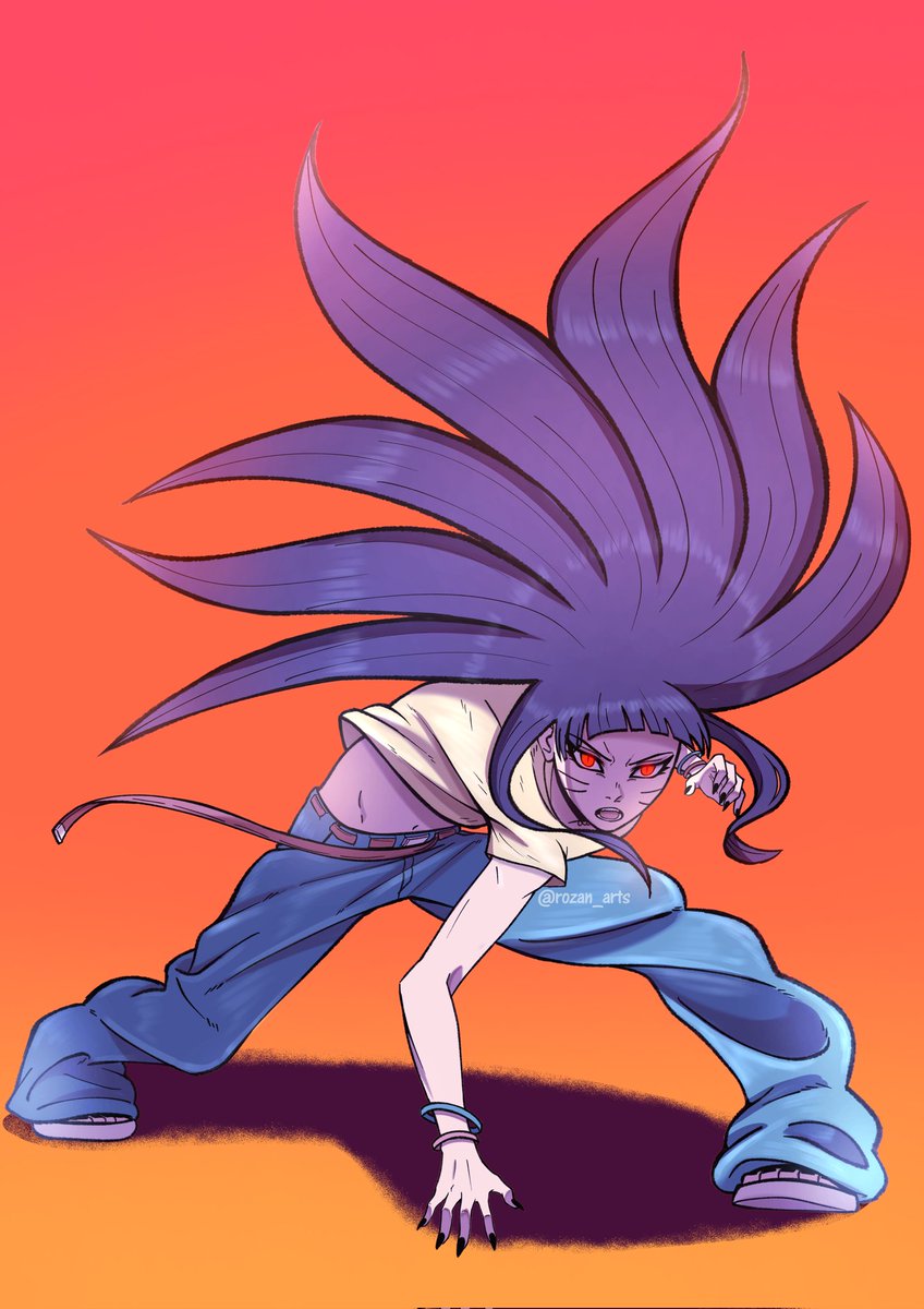 Himawari.the new jinchuriki of the nine tail fox 🌻🦊 #BORUTO