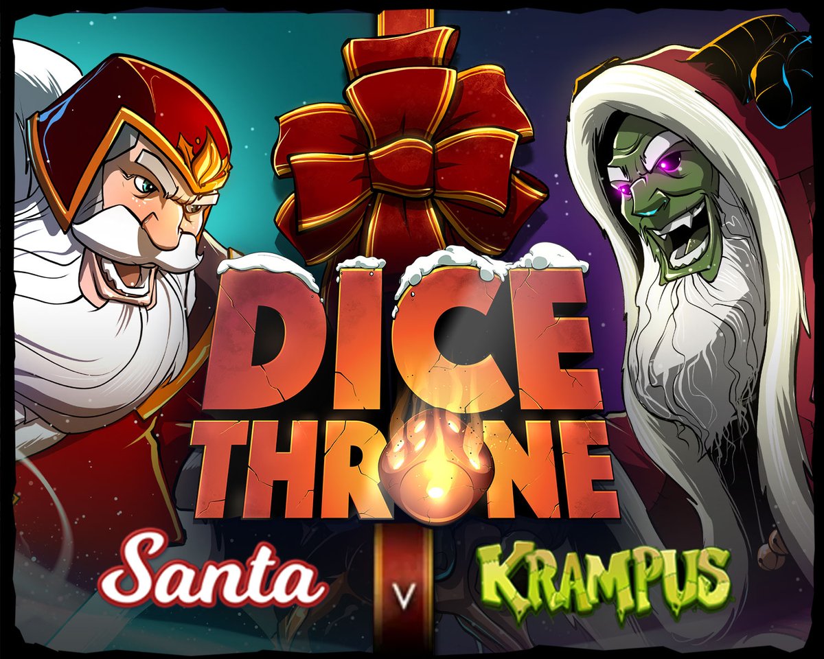 Mitten im Ho-Ho-Hochsommer bringt Grimspire mit "Dice Throne: Santa vs Krampus" schonmal einen ersten heißen Kandidat für den brettspielgeneigten Weihnachtswunschzettel in die Spieleschmiede! 

Alle Informationen hier ➡️ spiele-offensive.de/Spieleschmiede…