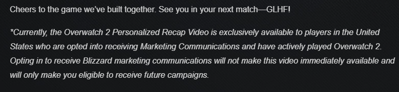 jasminekaroll's tweet photo. @AquamarineOW replying to this to save others the trouble if it's not working for y'all:

I think you had to be opted in before this campaign/event started. I found this on https://t.co/tjodEOTkHG

So for those like me who can't get their video, I think this is why 🫡 https://t.co/1N0GiOJybR