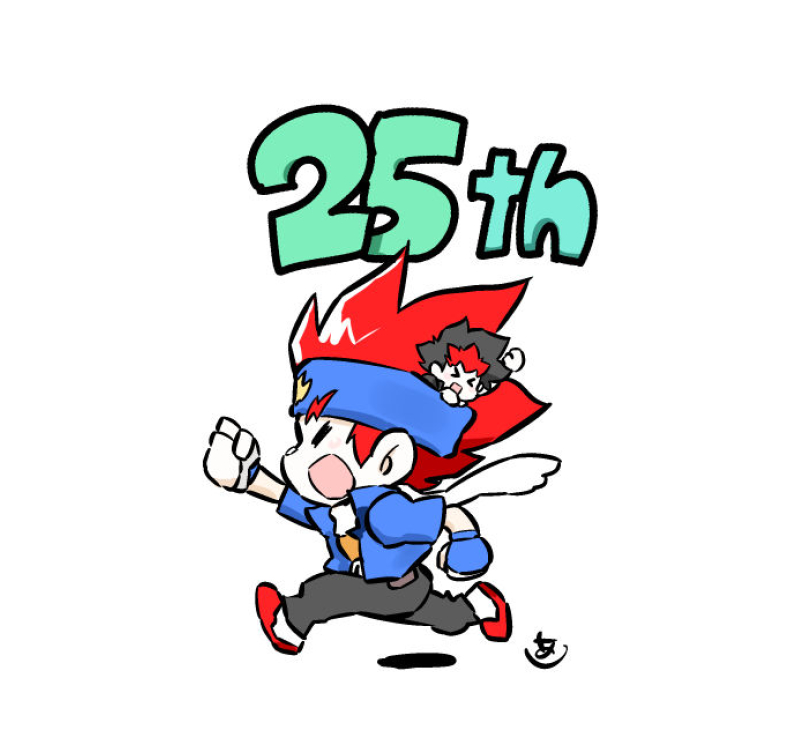 Happy BEYBLADE anniversary
（絵柄は流用しました）