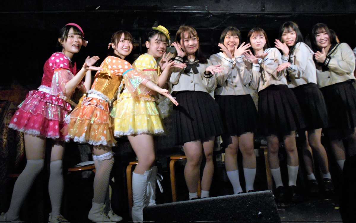 kayap_wiz's tweet photo. @moricircle @petitmon330 @akane_circle @_sorano_circle @arisa25_circle @monica5_circle 20240714(日) 代々木Barbara
#ポジティブモンスター ( #ポジモン @moricircle )
#PetitMon( #ぷちもん @petitmon330 #アイドル
#撮影可能 #撮って出し
#佐伯夏海
#美月瑠奈
#桃瀬あやな
#春宮さくら
#空乃あげは
#星乃愛璃咲
#萌葱もにか
#和田茜 https://t.co/oi7Irybkz4