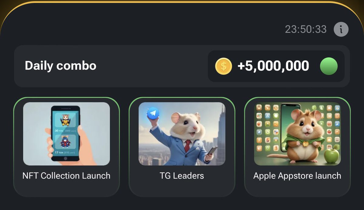 Leduan1212's tweet photo. Combo thẻ 5m HamsterKombat ngày 17-18/07
Link nhóm cập Nhật mã tất cả các kèo:

https://t.co/hLGkEjcsxh https://t.co/uQ3k2Jqi7g