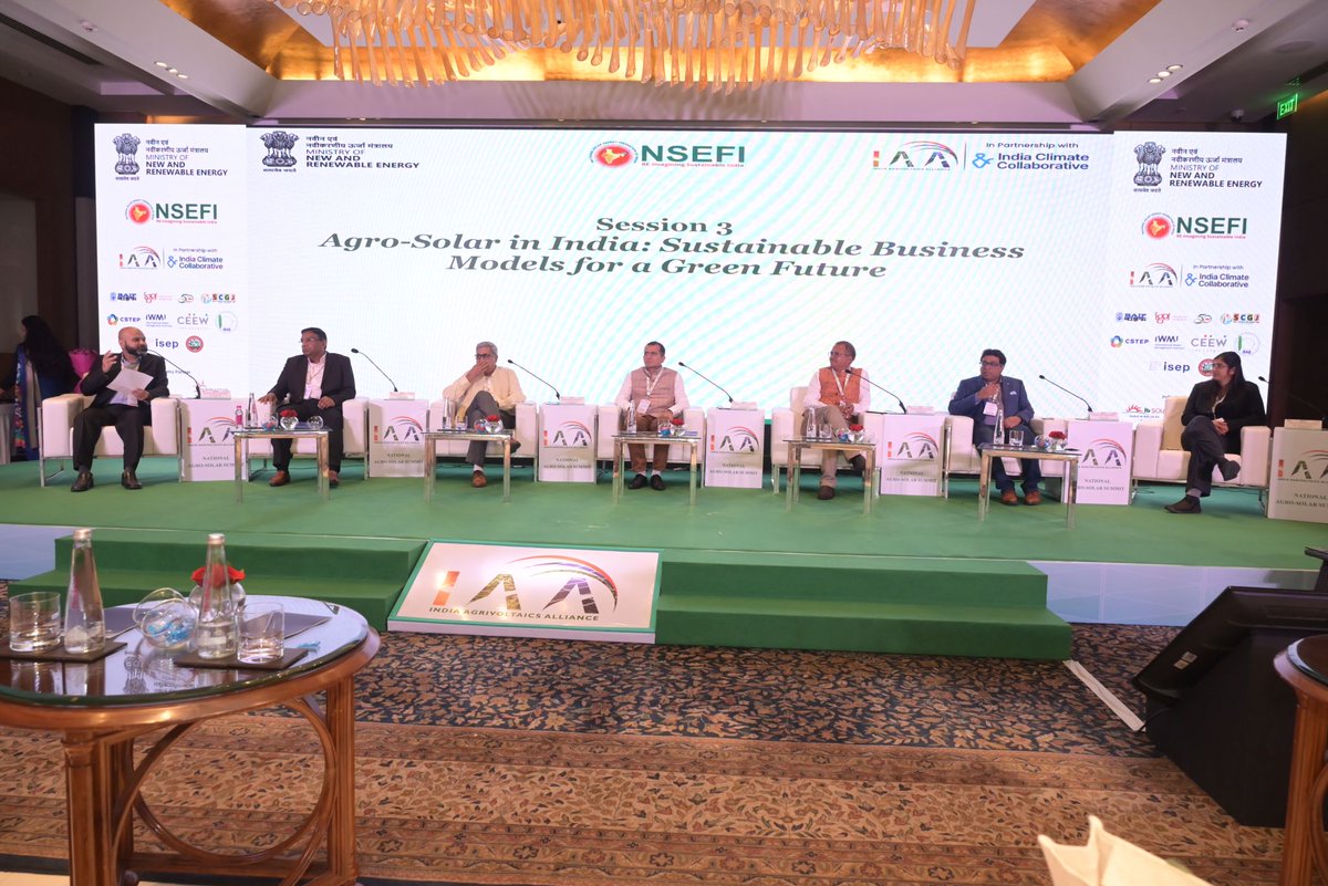 India Agrivoltaics Alliance tweet media