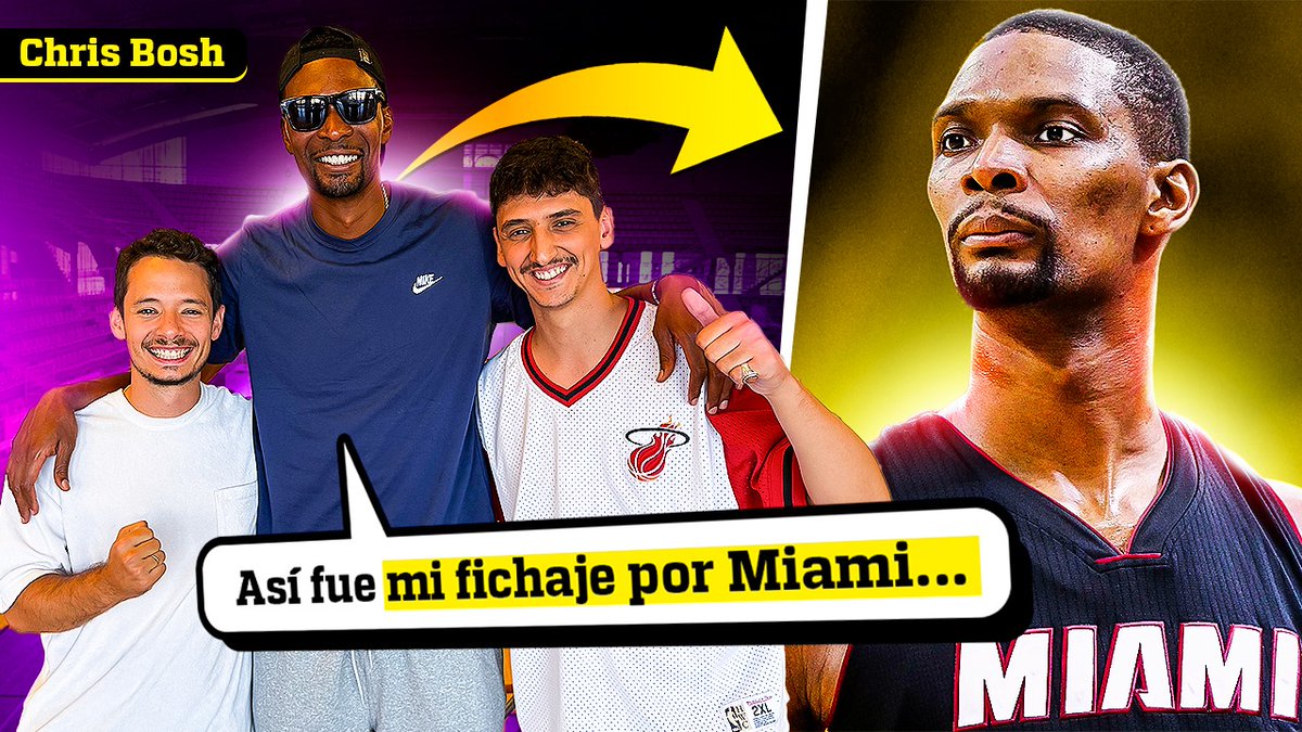 drafteados's tweet photo. ¡BOOOOOM!

¡CHRIS BOSH EN DRAFTEADOS!

Su fichaje por Miami, LeBron, egos en el Big 3...

VAIS A FLIPAR
https://t.co/6Q0AVuDvYj https://t.co/NFNYlLYujm