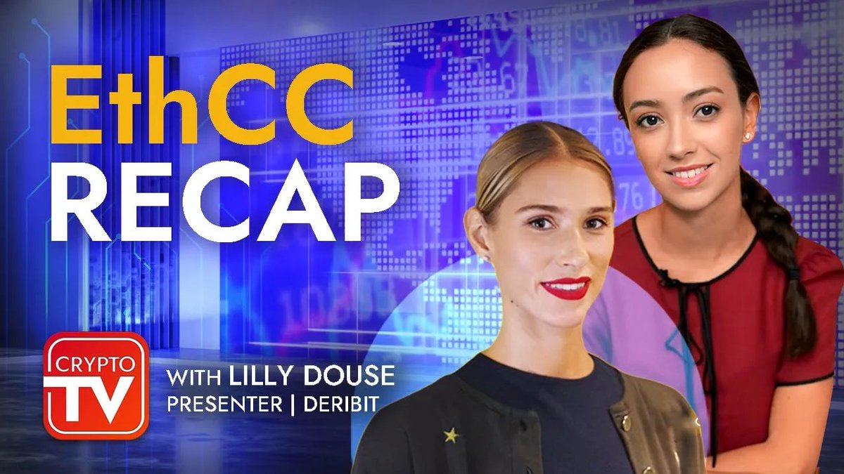 Web3TV_'s tweet photo. Join @Ornella_Hdz on Crypto TV with @lilly_douse, from @DeribitExchange a top host & MC, sharing insights from Brussels @EthCC! 🌍✨
#CryptoTV #ETHCC2024 #Web3 #Crypto https://t.co/0bhOdPNFLV