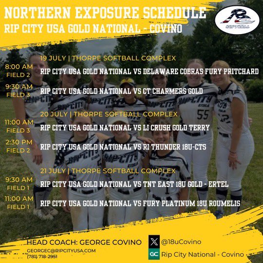 This weekend my team and I are traveling to Northern Exposure in Connecticut. Excited for another great weekend!