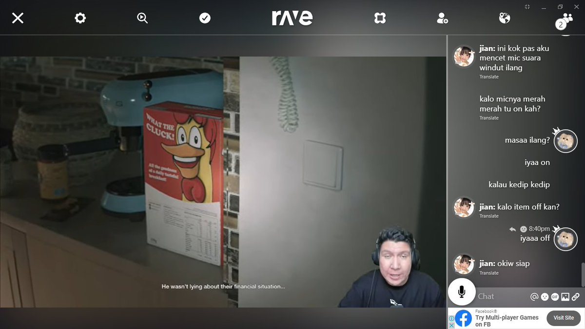 menonton bersama windut newbie