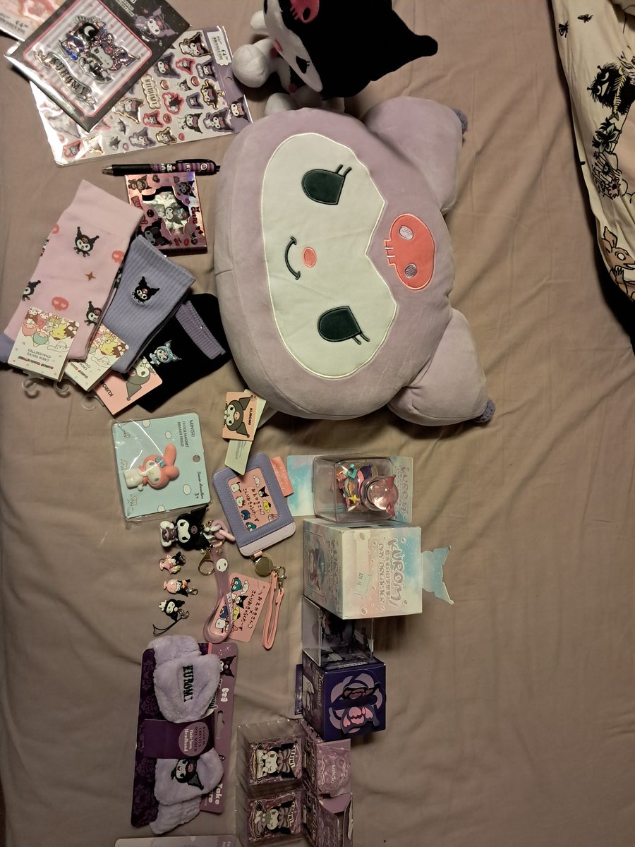 rubydeadeyes's tweet photo. big Sanrio haul during my travels! https://t.co/E38ihThO3u