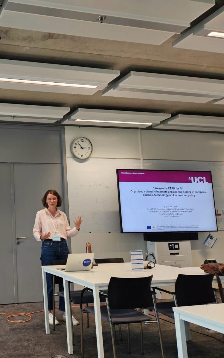 INSCONS_ERC's tweet photo. Three INSCONS presentations at #EASST4S2024 on the socio-cognitive structure of #fusion, the role of #geopolitics in #fusion collaboration and #AI research governance in two days💪Many thanks to the attendees and panel convenors for the interesting discussions👥 https://t.co/WrVnhTh98y